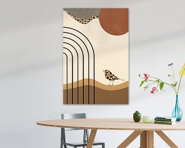 Abstracte vormen van Mirjam Duizendstra