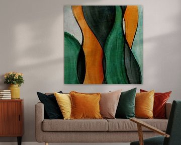 Abstract Art nr 2 results in a unique look by Jan Keteleer