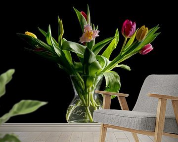 bunch of tulips on vase by Humphry Jacobs