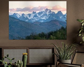 Die Schichten der Berge in Patagonien von RobJansenphotography