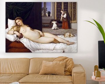 Franz von Lenbach, Venus van Urbino (naar Titiaan), 1866