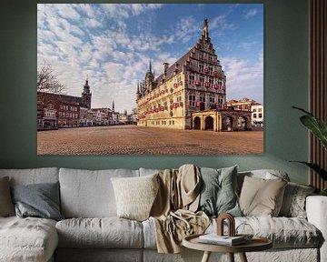 Hôtel de ville de Gouda sur Rob Boon