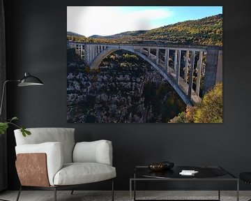 Pont de l'Artuby, Provence van Timon Schneider