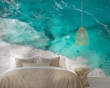 Bright blue sea, Cape Peninsula, South Africa by Suzanne Spijkers