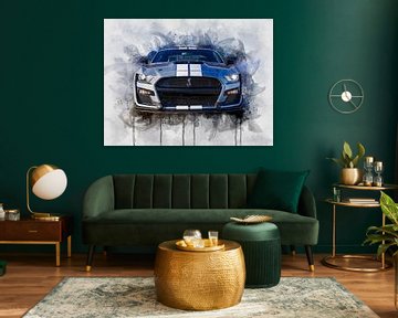 2022 Mustang Shelby Gt500 Heritage Edition 16 von Pictura Designs