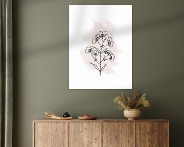 Watercolor Botanical van MDRN HOME