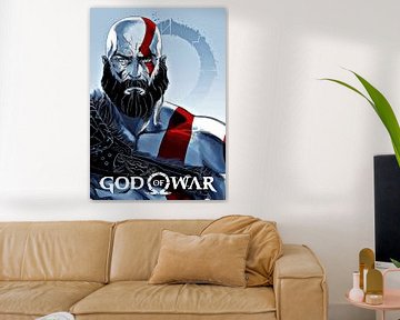 god of war poster van Rando Fermando