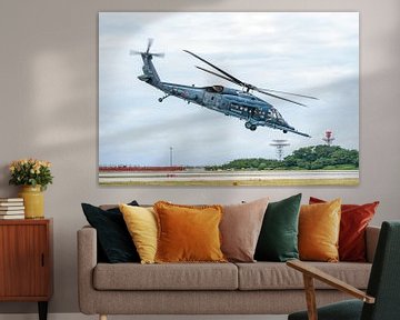 Japanse Sikorsky UH-60J helikopter. van Jaap van den Berg