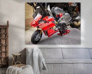 Ducati Panigale V4R Lego Technic by Rob Boon