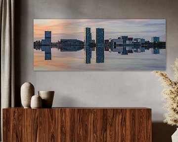 Panorama Skyline Almere by Arnoud van de Weerd