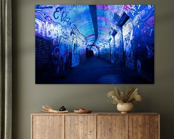 Utrechts Tunneltje - artwork van Tom Vogels