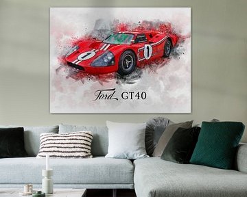 Ford GT40 1967 van Pictura Designs