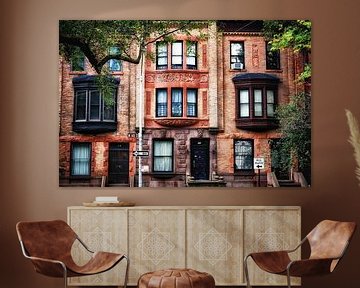 New York Harlem Fassade von marlika art