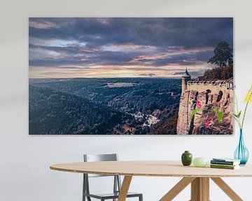 Vue de la forteresse Königstein sur Jakob Baranowski - Photography - Video - Photoshop