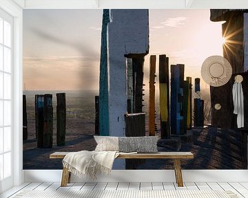 Landmarke auf der Halde Haniel, Bottrop, Deutschland von Alexander Ludwig