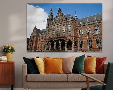 Academiegebouw Rijksuniversiteit Groningen (Nederland) van Sandra de Heij