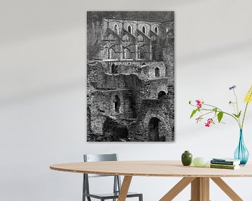 Abstracte abdij van Villers, België van Imladris Images