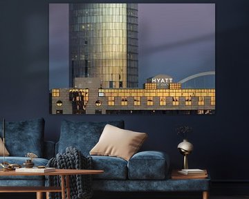 KölnTriangle, Hotel Hyatt am Rhein, Deutz, Keulen, Noordrijn-Westfalen, van Walter G. Allgöwer
