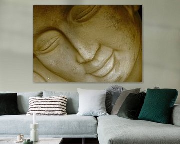 Buddha face2 von Roswitha Lorz
