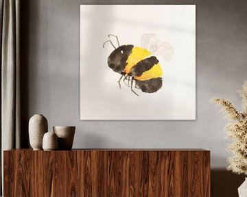 Bumblebee 1 van beangrphx Illustration and paintings