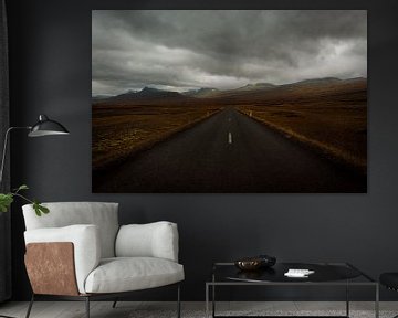 Ijsland Wegen van Maikel Claassen Fotografie