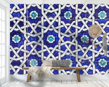 Blue tiles in Buchara by Photolovers reisfotografie