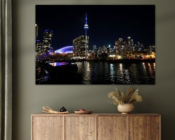 Toronto skyline at night by Steph auf Tour