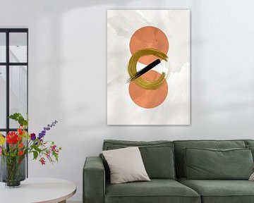 Love Abstract Geometry by Mad Dog Art