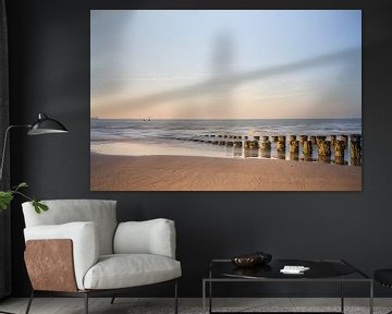 Zacht voorjaarsweer aan de kust