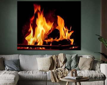 Fireplace by MMFoto