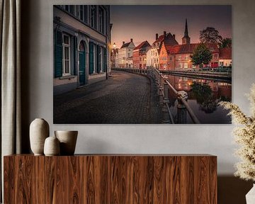 Verversdijk Bruges by Joris Vanbillemont