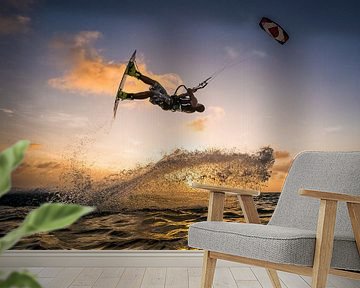 Kitesurfing Bonaire by Andy Troy
