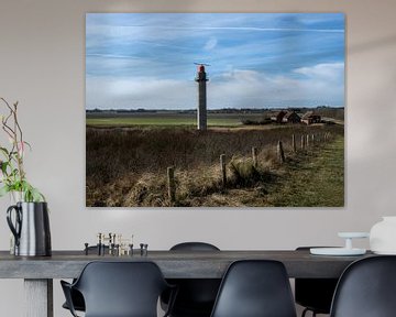 Radar Toren Zwarte Polder (kleur) van Rick Van der Poorten