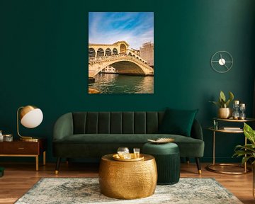Rialtobrug - Venetië - Italië van DK | Photography