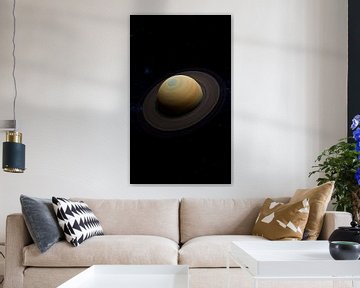 Solar system #7 - Saturn by MMDesign