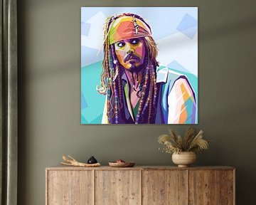 Jack Sparrow van zQ Artwork