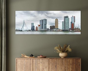 Skyline Kop van Zuid - Rotterdam van Mister Moret