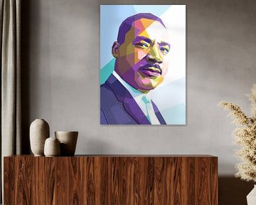 Martin Luther King Jr. van zQ Artwork