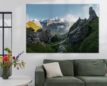 Eiger Nordwand von Rainer Mirau