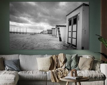 Strandhäuschen Texel von Hedy Harts Fotografie