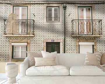 Lissabon Facade met Tegels