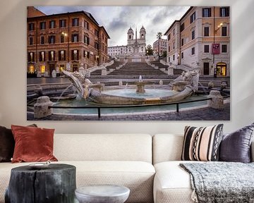 Piazza di Spagna - Rom von Teun Ruijters