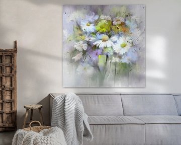 Field Bouquet by annemiek art