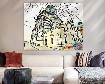 Kandinsky ontmoet Marseille, Motief 1 van zam art