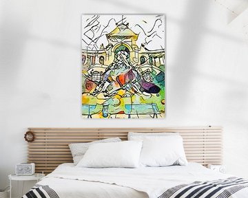 Kandinsky ontmoet Marseille, Motief 4 van zam art
