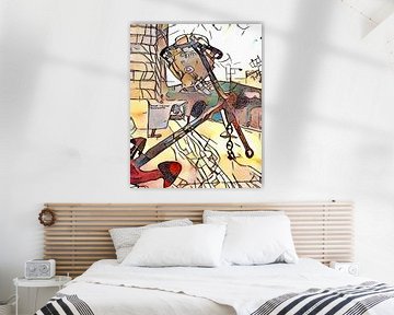 Kandinsky ontmoet Marseille, Motief 5 van zam art