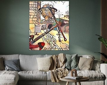 Kandinsky ontmoet Marseille, Motief 5 van zam art