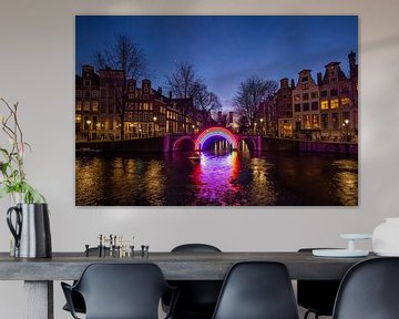 Amsterdam lights van Theo van Veenendaal