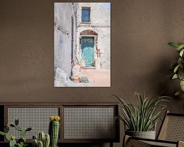 Porte turquoise de Matera sur DsDuppenPhotography