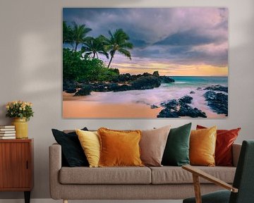 Sunset Secret Beach, Maui, Hawaii